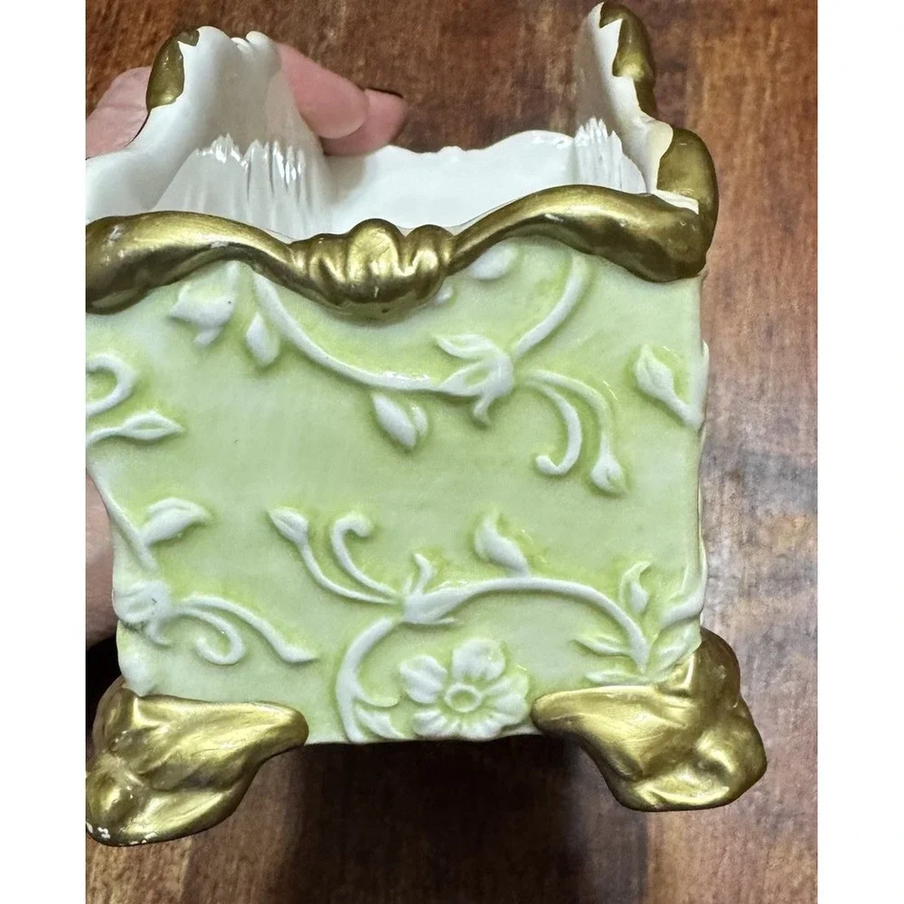 Lady Jayne LTD Rectangular Ceramic Planter/Trinket‎ Holder-Handcrafted in China